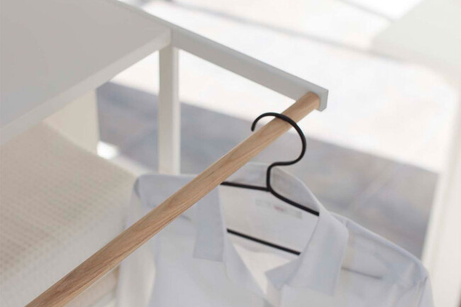 tower（タワー）立て掛けランドリーシェルフ 