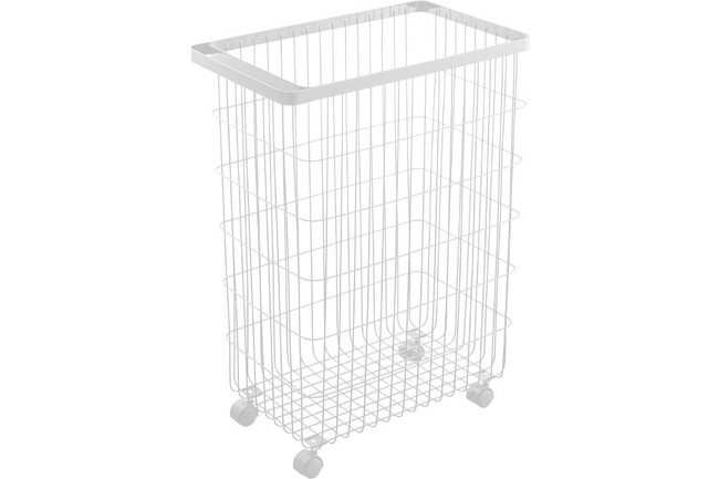 tower（タワー）ランドリーバスケット キャスター付き 