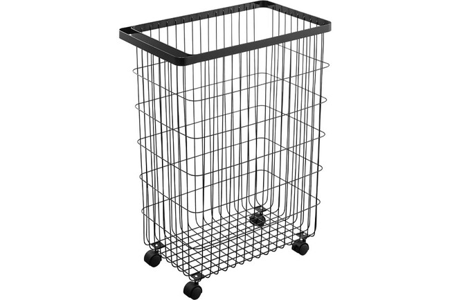 tower（タワー）ランドリーバスケット キャスター付き 