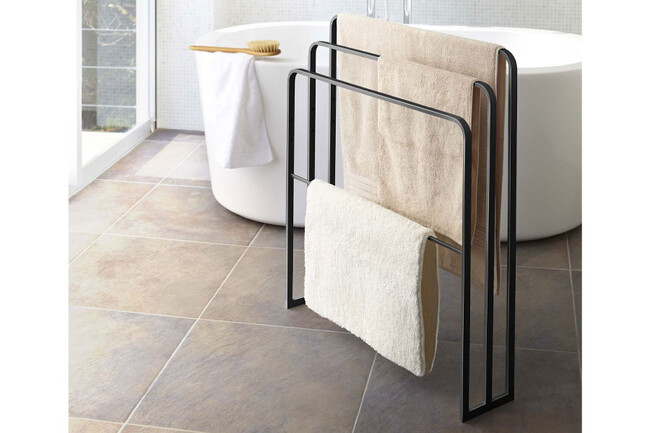 tower（タワー）横から掛けられるバスタオルハンガー 3連 