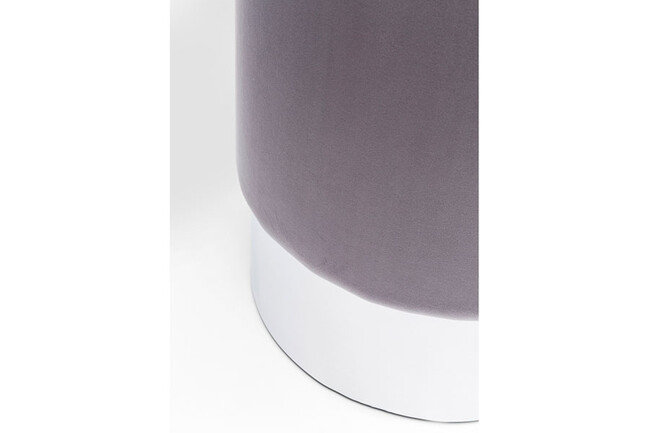 チェリーライトグレーシルバー O35cm スツール 