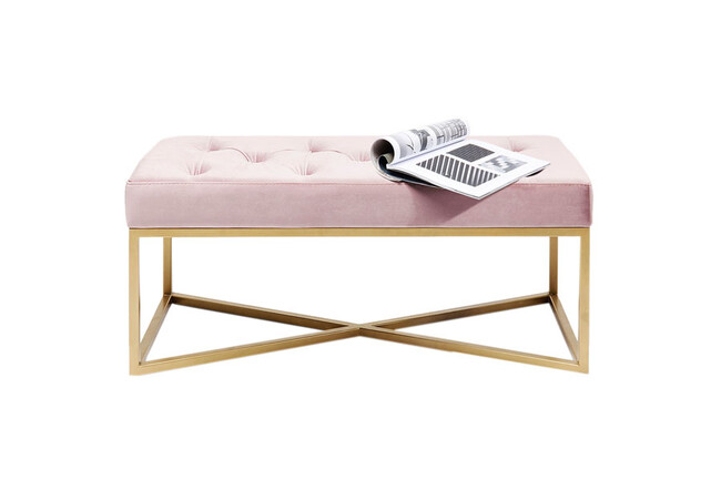 クロスオーバーローズブラス90x40cm ベンチ 