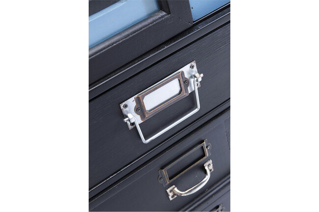 アートファクトリーブラック キャビネット 