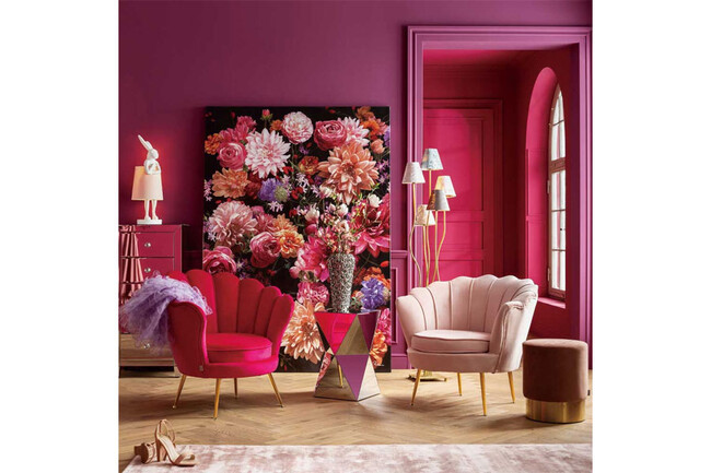 ラグジュアリートライアングルパール サイドテーブル 