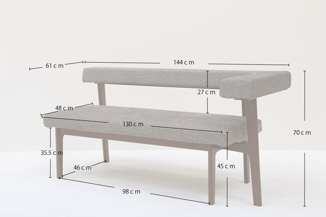MOCOA（モコア）カウチ 