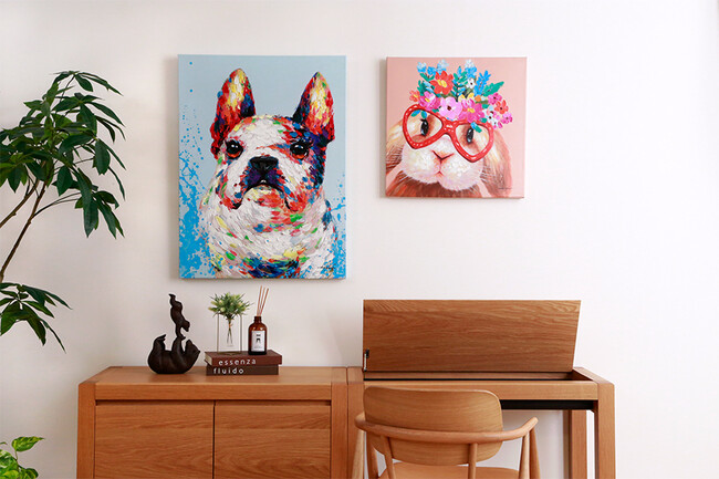 スプラッシュドッグ 60×80cm 