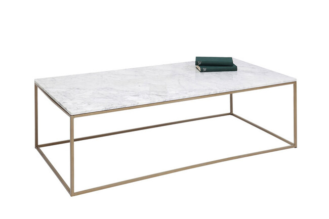 キーウェストマーブル 120x60cm ローテーブル/コーヒーテーブル 