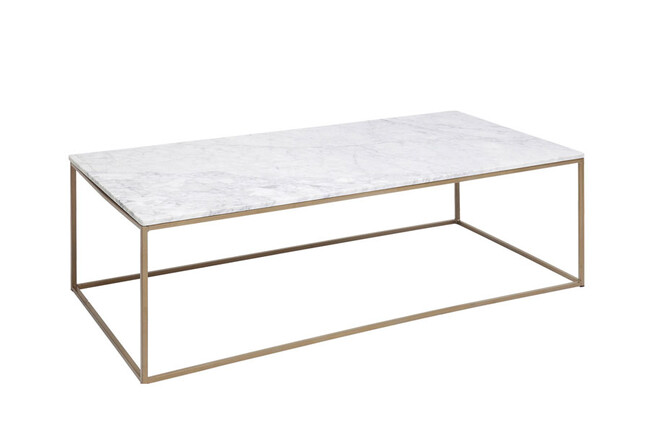 キーウェストマーブル 120x60cm ローテーブル/コーヒーテーブル 