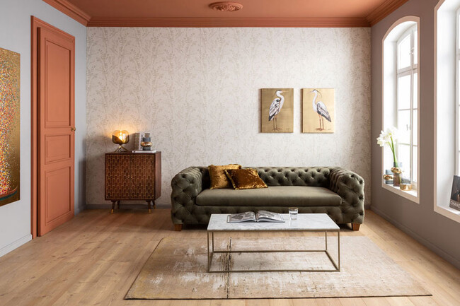 キーウェストマーブル 120x60cm ローテーブル/コーヒーテーブル 