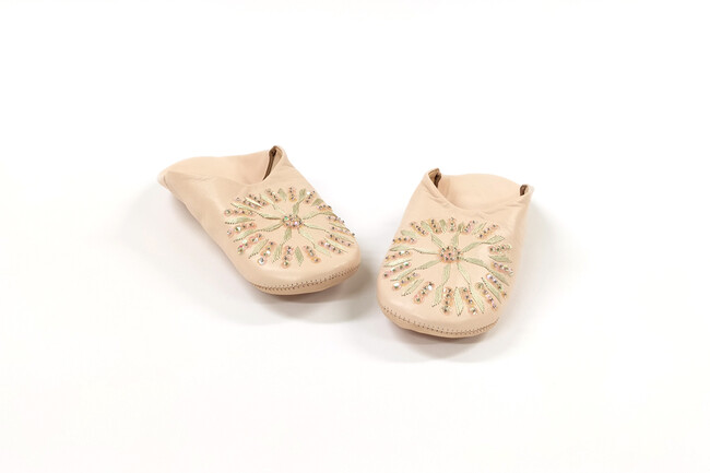 Skips! スパンコールバブーシュ（L / 桜） 