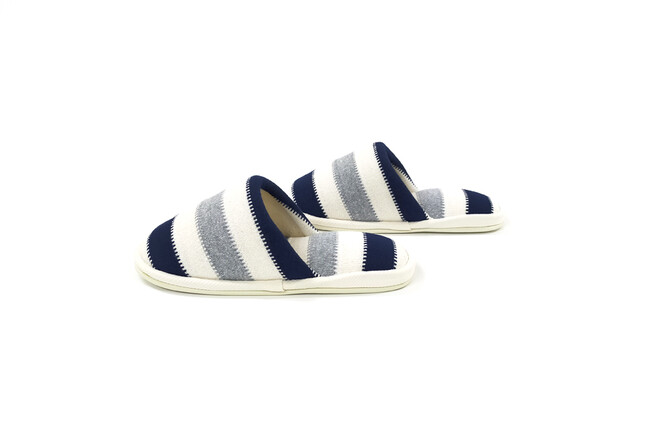 Skips! マルチボーダー（L/ブルー ） 