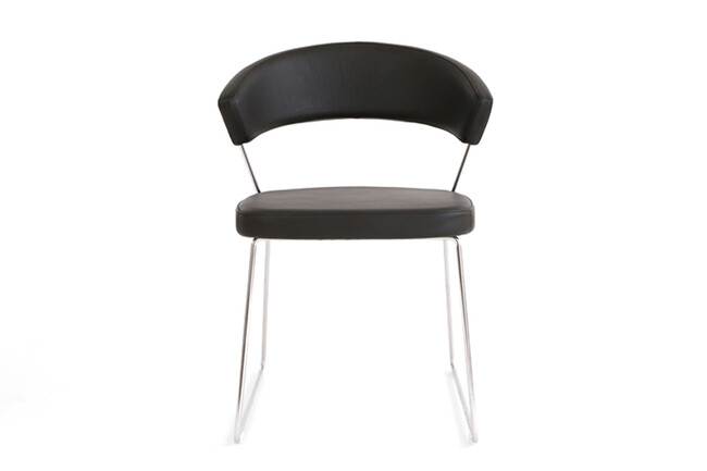 カリガリス コヌビア ニューヨーク ダイニングチェア (ソフトレザー) ／ Calligaris connubia NEW YORK[CB1022] 705/P94 