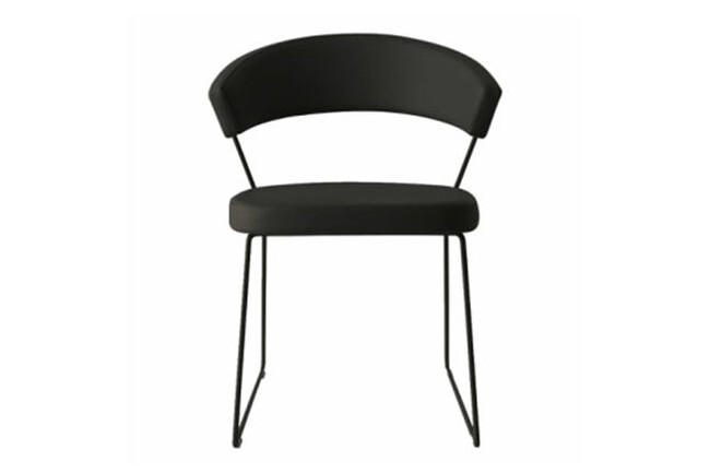 カリガリス コヌビア ニューヨーク ダイニングチェア (ソフトレザー) ／ Calligaris connubia NEW YORK[CB1022] 705/P94 