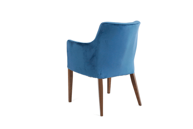 モードベルベットぺトロール アームチェア 