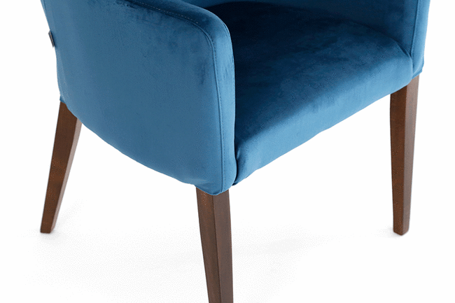 モードベルベットぺトロール アームチェア 