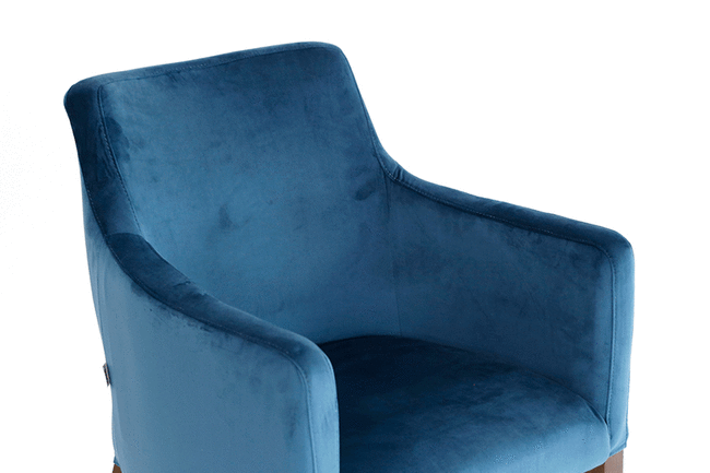 モードベルベットぺトロール アームチェア 