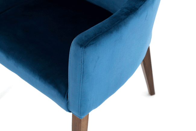 モードベルベットぺトロール アームチェア 