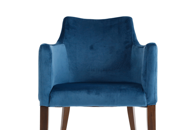 モードベルベットぺトロール アームチェア 