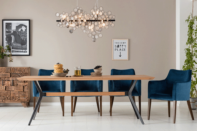 モードベルベットぺトロール アームチェア 