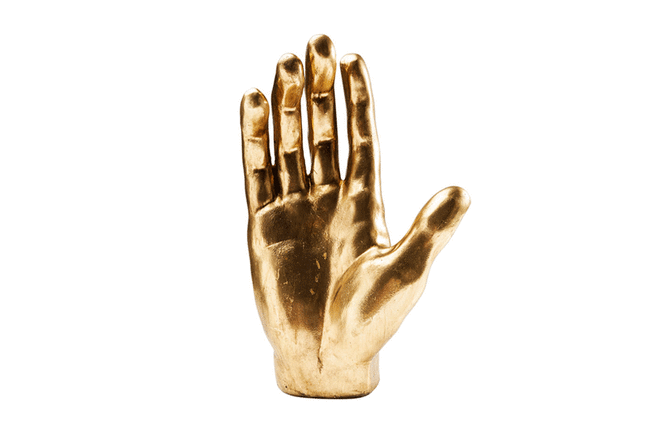 マノ ゴールド デコオブジェ 