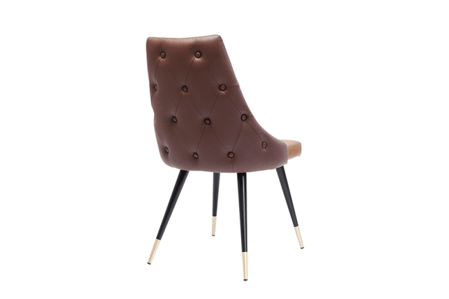 アーバンデザイア ブラウン ダイニングチェア 