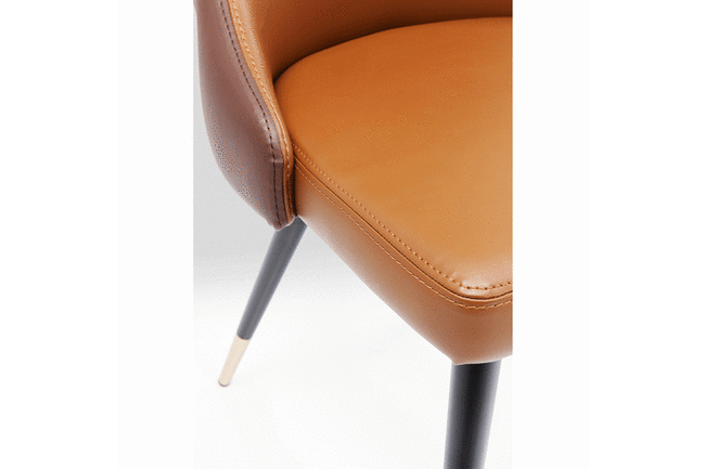 アーバンデザイア ブラウン ダイニングチェア 