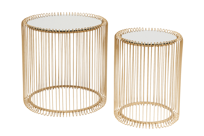 ワイヤーブラス（2/Set） サイドテーブル * 