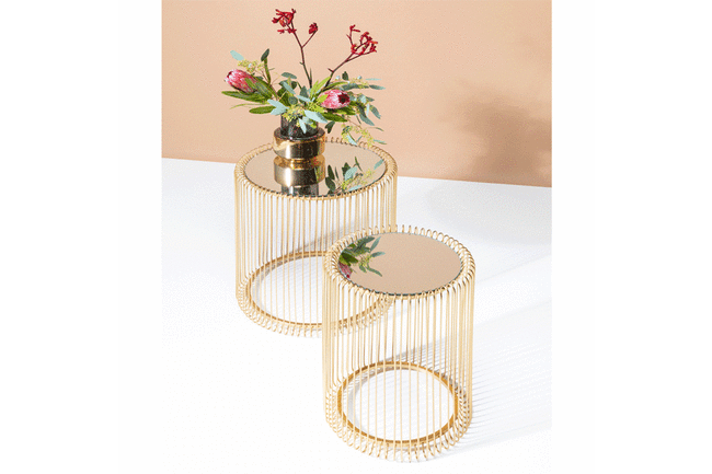 ワイヤーブラス（2/Set） サイドテーブル * 