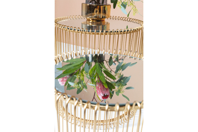 ワイヤーブラス（2/Set） サイドテーブル * 