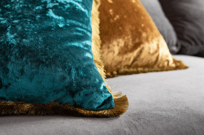 カンヌ イエロー 45x45cm クッション 