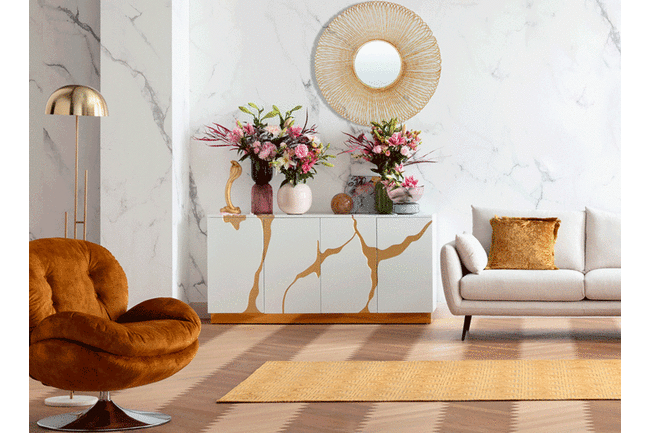 カンヌ イエロー 45x45cm クッション 