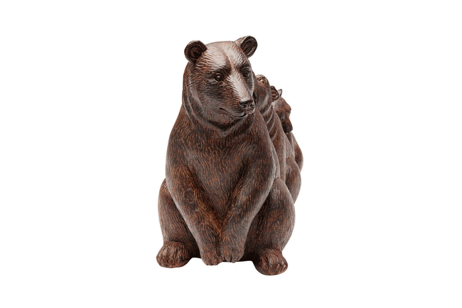 リラックスベアファミリー オブジェ 