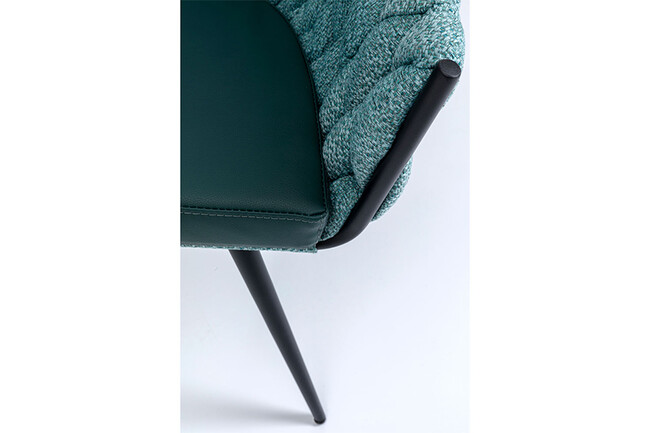 ノット ブルーグリーン アームチェア 
