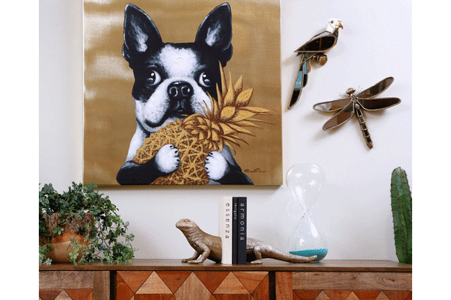 リザード (2/Set)　ブックエンド 