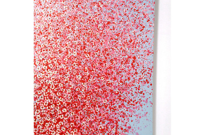 フラワーボート160x120cm タッチドピクチャー 