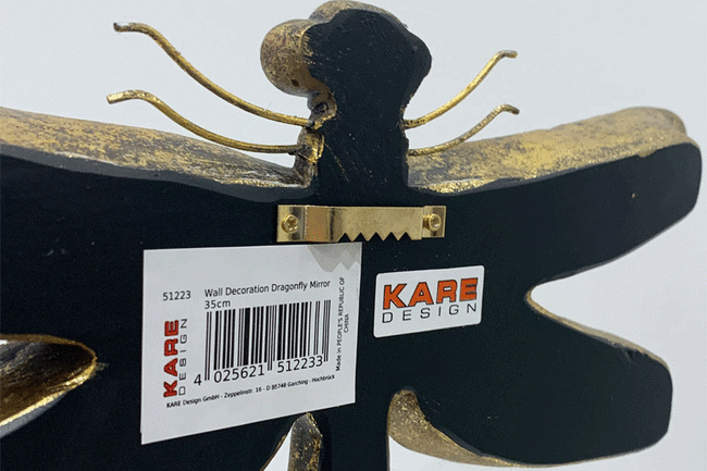 ドラゴンフライ ウォールデコレーション 