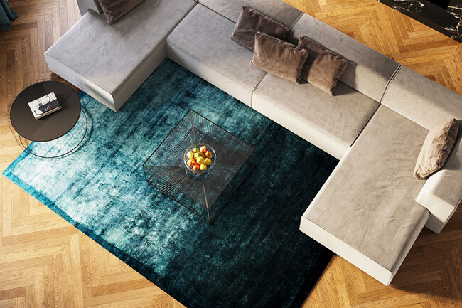 コージーオーシャン 170x240cm カーペット 