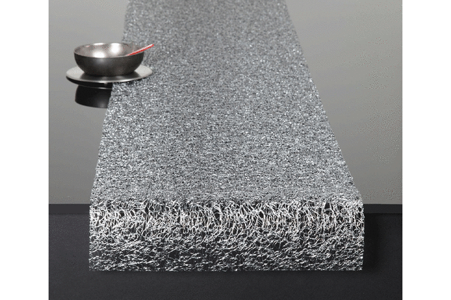 Chilewich(チルウィッチ)テーブルランナーMetallic Lace(メタリックレース)33×178 