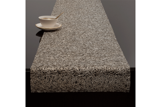 Chilewich(チルウィッチ)テーブルランナーMetallic Lace(メタリックレース)33×178 