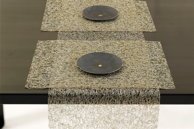 Chilewich(チルウィッチ)テーブルランナーMetallic Lace(メタリックレース)33×178 