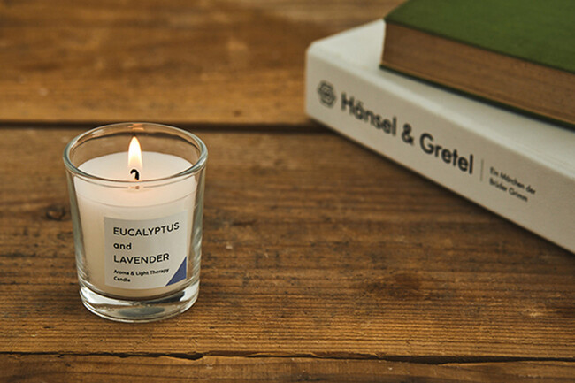 香るキャンドル ユーカリ＆ラベンダー 