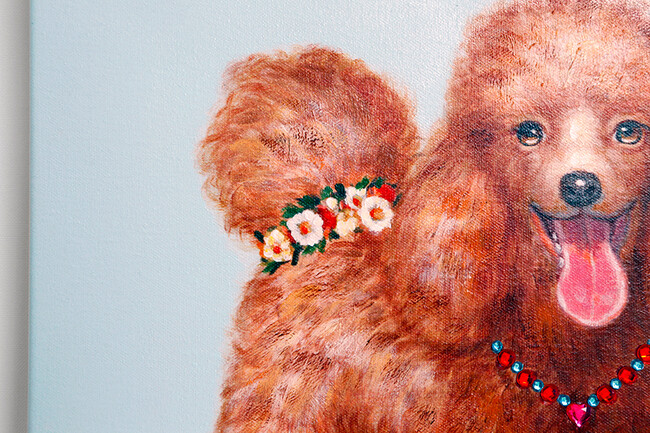 プードル 50×50cm 