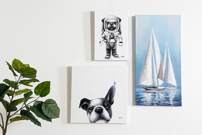 パピヨン 50×50cm 