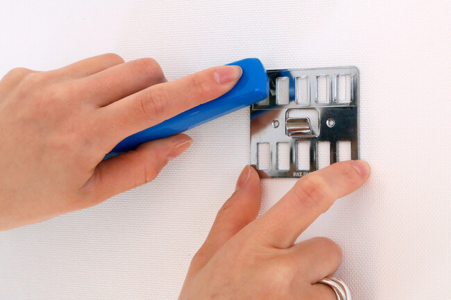 アート用壁掛けフック（２枚セット）耐荷重：3kg 