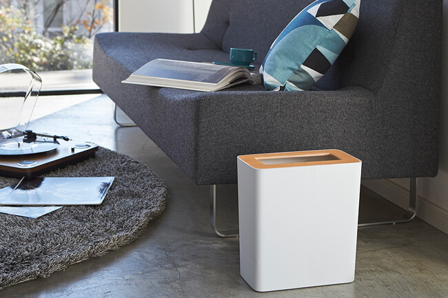 トラッシュカン リン 角型（ゴミ箱） 