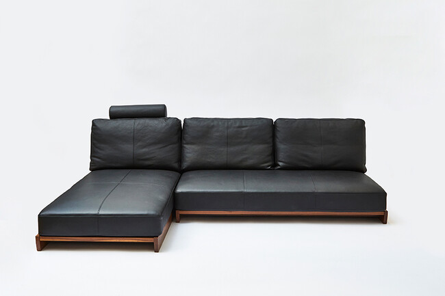 WEBB（ウェッブ）ソファ専用 ヘッドレスト レザー 