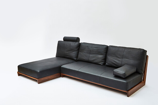 WEBB（ウェッブ）ソファ専用 ヘッドレスト レザー 