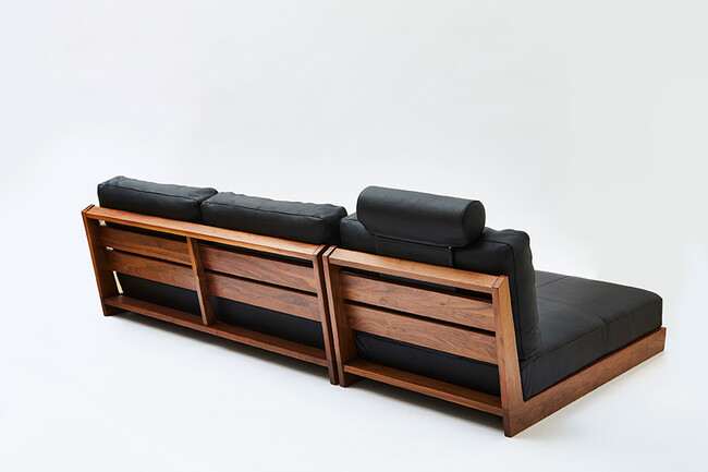 WEBB（ウェッブ）ソファ専用 ヘッドレスト レザー 