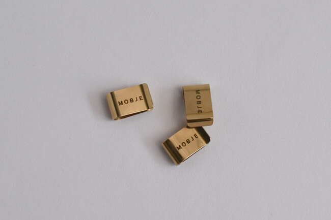 Lapel （ラペル）フラワーベース washable type S amber * 