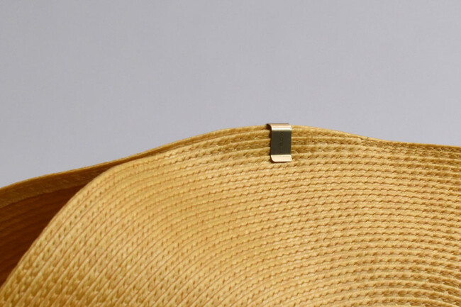 Lapel （ラペル）フラワーベース washable type S amber * 